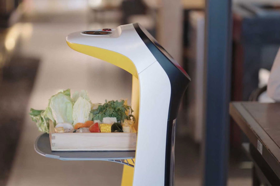Kettybot Food Delivery Robot for Hospitality Sectors in Kuwait